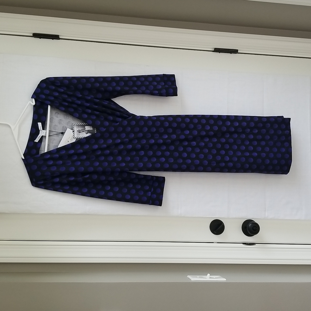 DVF Wrap Dress Size 10 New With Tags.
